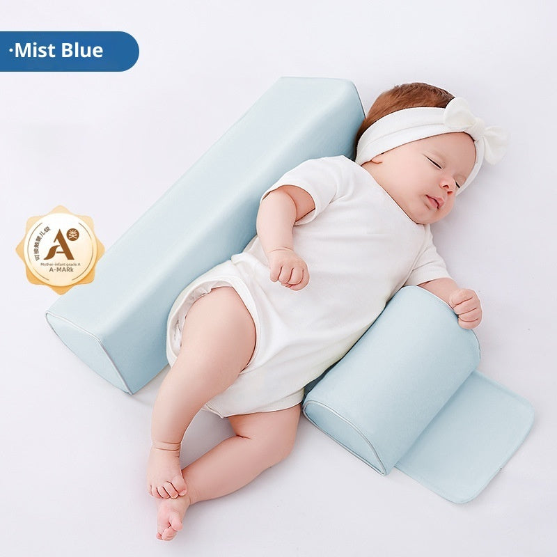 Baby Side-Sleeping Pillow Anti-Flip Soothing Triangle Pillow - COMFUT