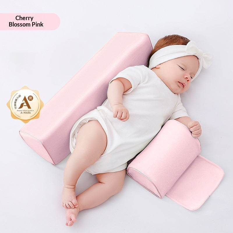 Baby Side-Sleeping Pillow Anti-Flip Soothing Triangle Pillow - COMFUT