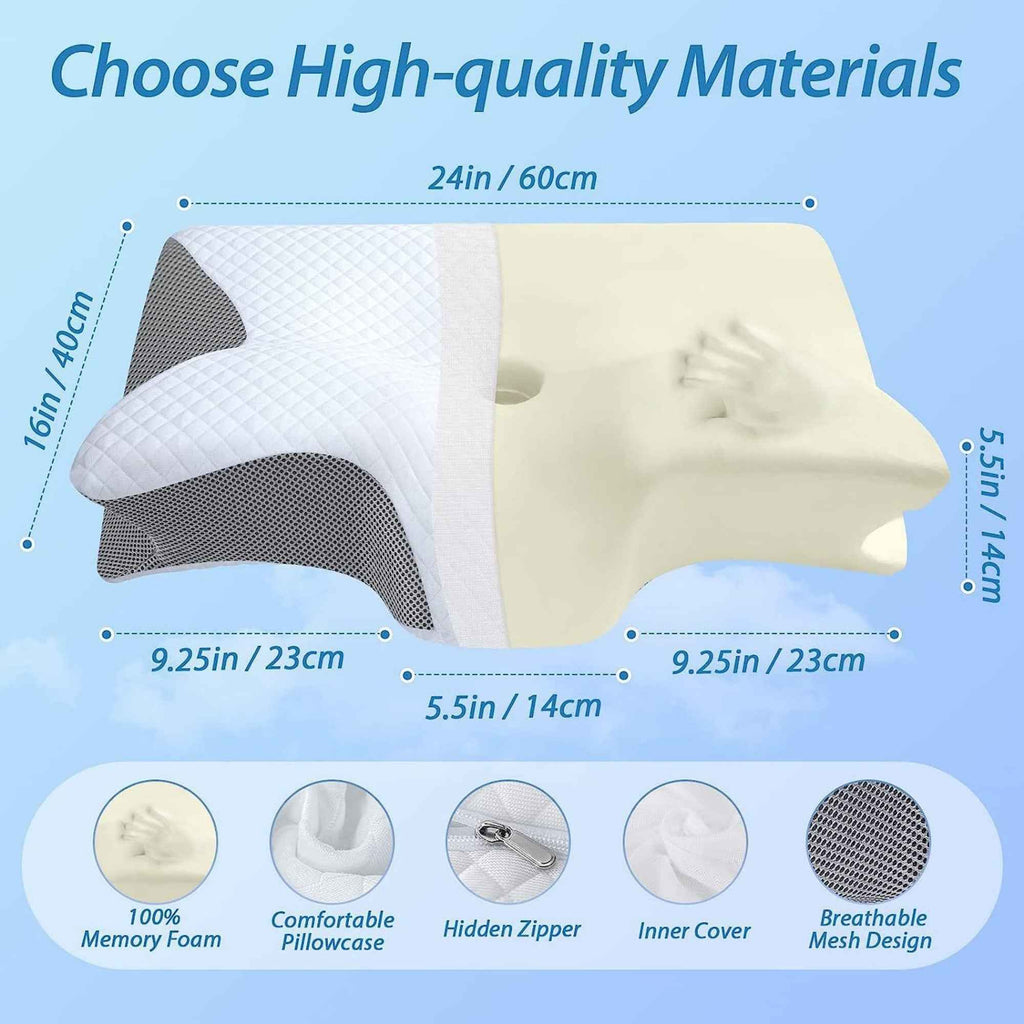Memory Pillow For Home Sleep