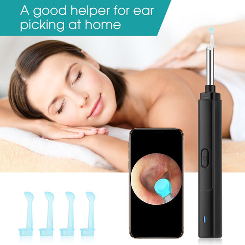 4.5mm Ear Cleaner Otoscope Ear Wax Cleaning Tool Endoscope Ear Pick