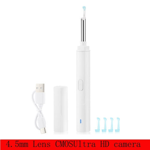 4.5mm Ear Cleaner Otoscope Ear Wax Cleaning Tool Endoscope Ear Pick