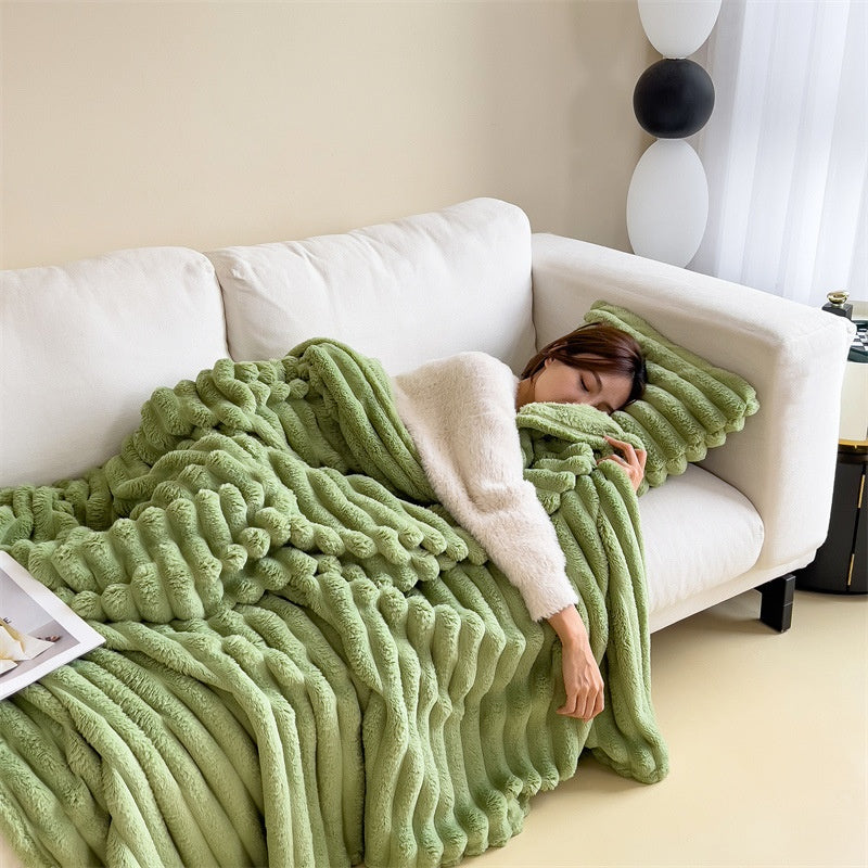 Blanket Heavy Weight Flannel Blanket - COMFUT