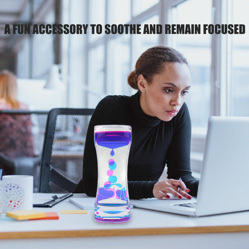 Sand Hourglasses Colorful Liquid Timer Anxiety Relief - COMFUT
