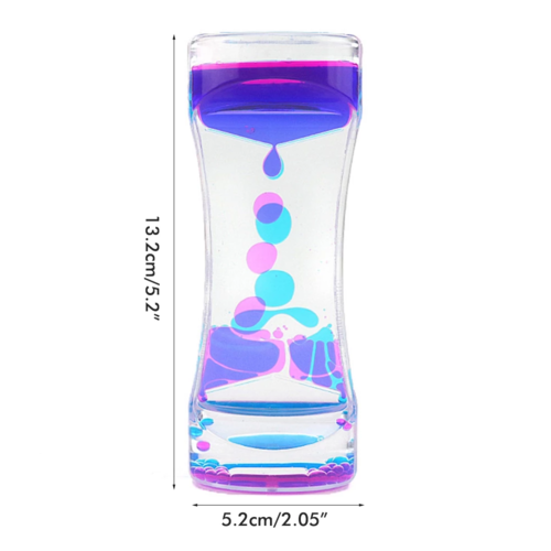 Sand Hourglasses Colorful Liquid Timer Anxiety Relief - COMFUT