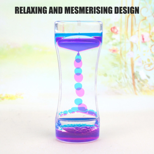 Sand Hourglasses Colorful Liquid Timer Anxiety Relief - COMFUT