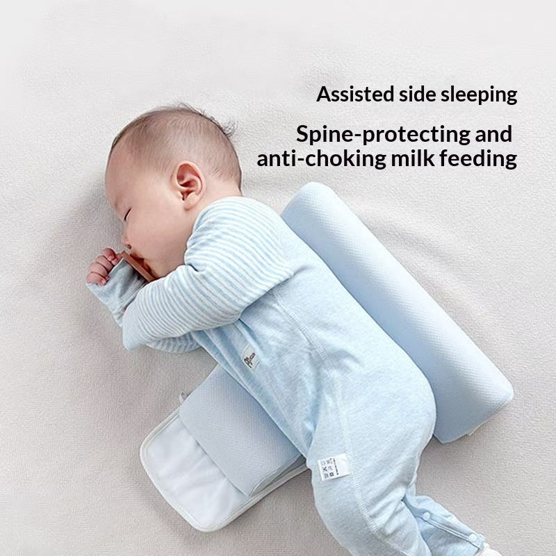 Baby Side-Sleeping Pillow Anti-Flip Soothing Triangle Pillow - COMFUT