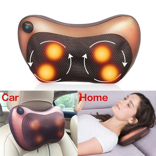 Portable 4 heads Massage Pillow - COMFUT