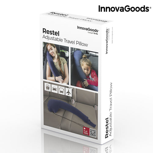 Adjustable Travel Pillow with Seat Attachment Restel InnovaGoods - COMFUT